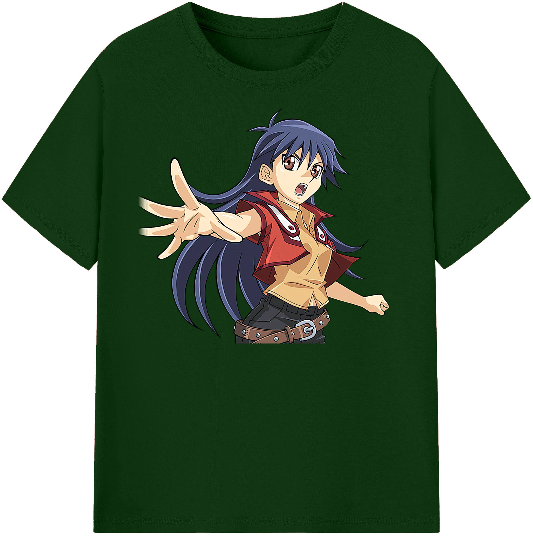 （画像用） 遊☆戯☆王 Yu-Gi-Oh! 綿100％半袖Tシャツ（フロントプリント）
